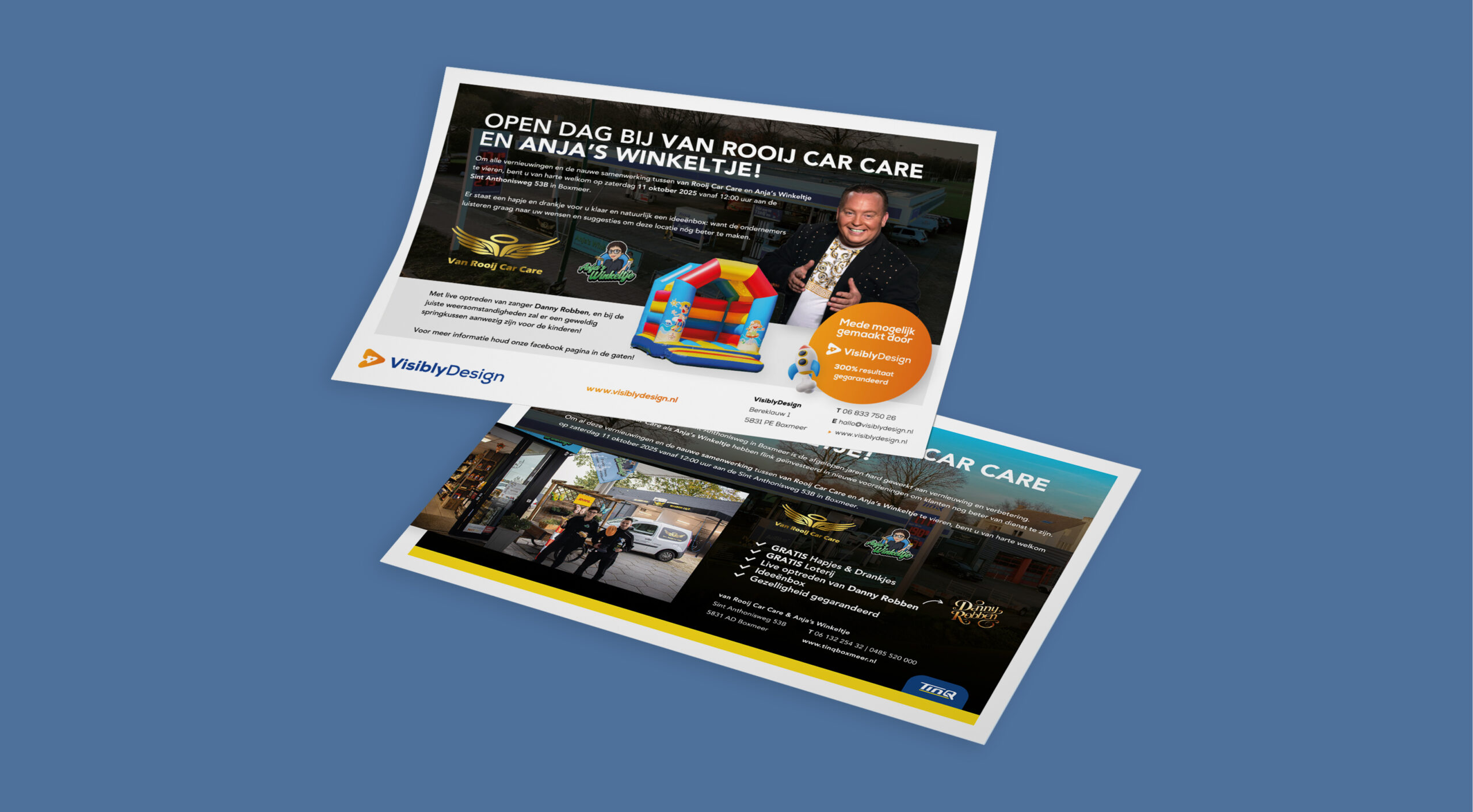 TinQ Boxmeer: Flyers Opendag 11 Okt. 2025